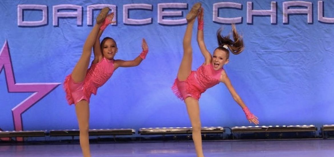 Young dancers performing